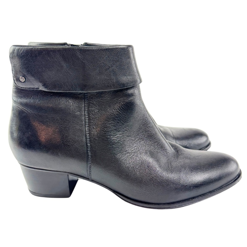Van Dal Dove Black Leather Ankle Boots - UK 6 (Fits US‎ 8) - Lightly Worn